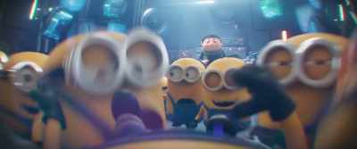 [yelling, laughing] - Minions: The Rise of Gru