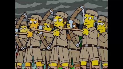 (yelling) - The Simpsons