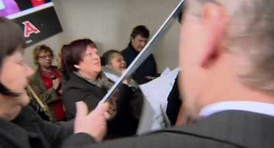 [yelling] - Kim Dotcom: Caught in the Web