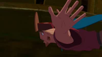 Get off the boat, Miguel, or you'll never see the city again. - The Road to El Dorado