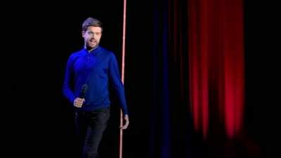 [yelling]
the crazy guy shouting on the high street! - Jack Whitehall: I'm Only Joking