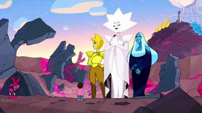 Yellow, Blue, White,
what are y'all doing here? - Steven Universe: The Movie