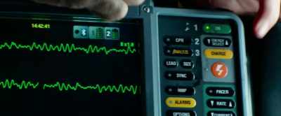 Yellow button. Yellow button.
"Alarms." - Ambulance