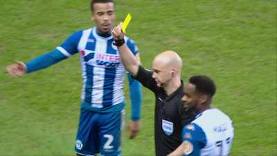 -Yellow card.
-[crowd boo and heckle] - All or Nothing: Manchester City