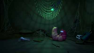 - [Yellow groans]
- [mumbles] - Larva Family