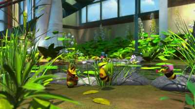 - [Yellow] Ooooh!
- [disapproved grunt] - Larva Family