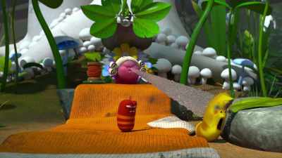 [Yellow screams] - Larva Family