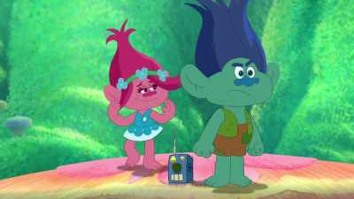 [yells] Are you guys not hearing
the talking inanimate object? - Trolls: The Beat Goes On!
