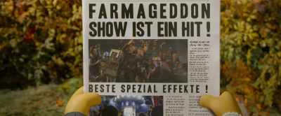 -(YELLS)
(CAMERA SHUTTER CLICKS) - A Shaun the Sheep Movie: Farmageddon