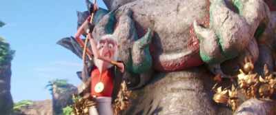 [yells, grunts] - Minions: The Rise of Gru