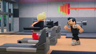 -[yells]
-[panting] - LEGO Marvel Avengers: Mission Demolition