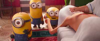 [yells] - Minions: The Rise of Gru