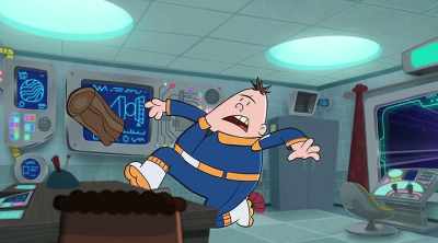 [yelping continues] - The Epic Tales of Captain Underpants in Space