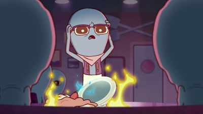- [yelps]
- [alarm blaring] - Strange Planet