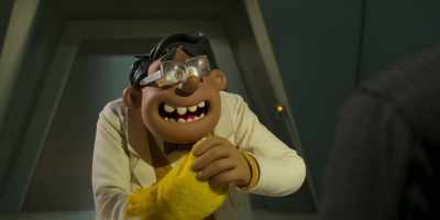 [yelps, chuckles] - Chicken Run: Dawn of the Nugget
