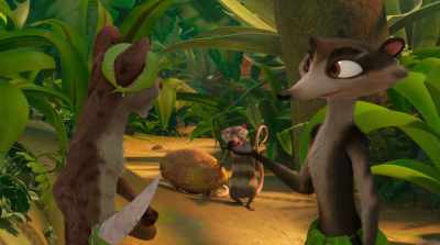 - [yelps]
- [laughs] - The Ice Age Adventures of Buck Wild