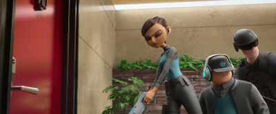 - (YELPS)
- (MARCY SIGHS) - Spies in Disguise