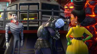- (yelps)
- Oh yeah, that's the stuff. - Megamind vs. the Doom Syndicate