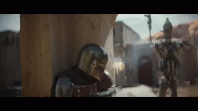 - -THE MANDALORIAN: Let's go! - The Mandalorian
