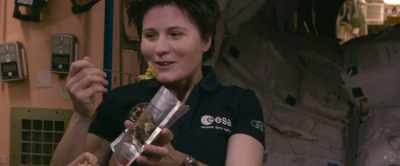 -Yep.
-And it is best before July 2016. - The Wonderful: Stories from the Space Station