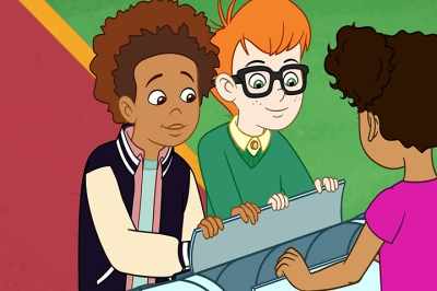 Yep, you can change Captain Rock Man
over and over and over, - The Magic School Bus Rides Again