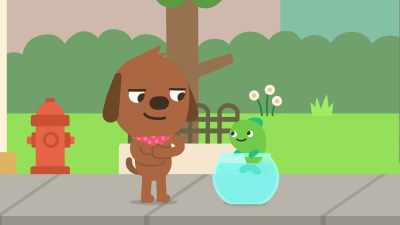 -Yep.
-Fins, I know what I need to do. - Sago Mini Friends