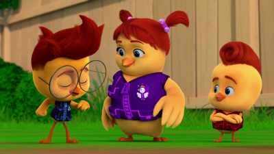Yep. It's time to solve
this case, Chicken Squad-style! - The Chicken Squad