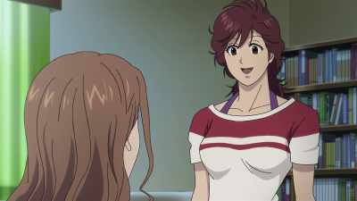 Yep! Ryou went to another
bar and still hasn't come back. - City Hunter: Shinjuku Private Eyes