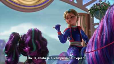 Yep. Saw her and Wildstar
riding off campus a while ago. - Unicorn Academy
