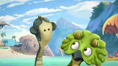 Yep. We all know one thing
Rocky's good at finding... trouble. - Gigantosaurus