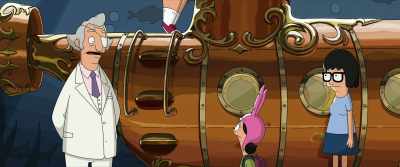 Yep, we'll be refueling
in a secret cove - The Bob's Burgers Movie