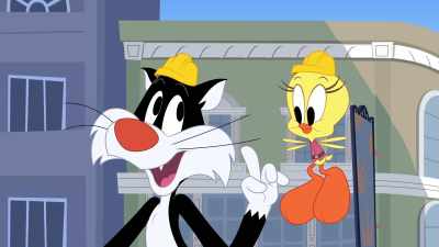 Yep, well they don't call me
a master painter for nothin'. - Bugs Bunny Builders