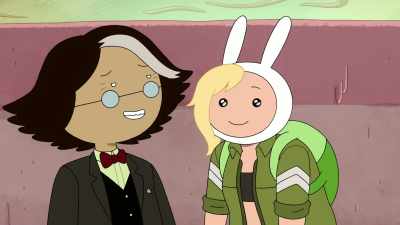 Yep. What? No.
No, why would I -- - Adventure Time: Fionna & Cake