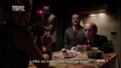 - Yes.
- After six months the healings began. - The Young Pope