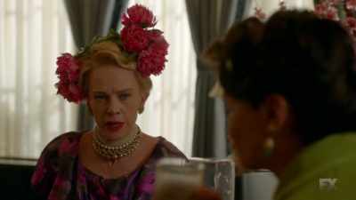 Yes, all right,
she plays a lunatic, - FEUD