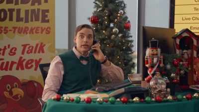 Yes, between noon
and eight p.m. - Holiday Hotline