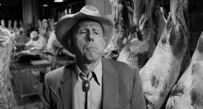 Yes But it ends with Dr Vornoff falling into the pit - Ed Wood