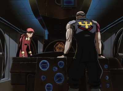 Yes, but... I don't know why
he sent that message to you... - Cowboy Bebop