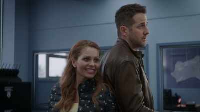 Yes!
But on his last night here, - Aurora Teagarden Mysteries: Til Death Do Us Part