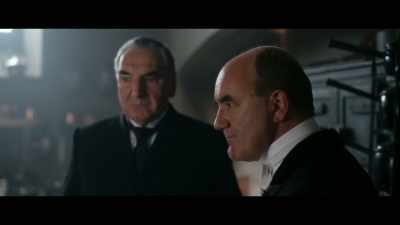 Yes, if calmer means
more resigned. - Downton Abbey