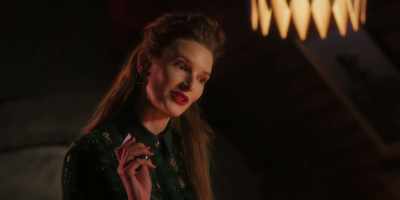 Yes, you can aim her
at the Blob, - Reginald the Vampire
