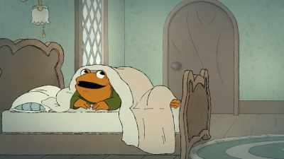 Yes, we can stay right herefeeling very brave together. - Frog and Toad