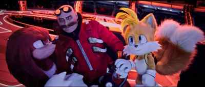 Yes!
[cheering] - Sonic the Hedgehog 3