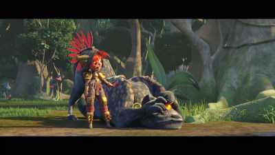 Yes. Chiapa's my friend. He protects me. - Maya and the Three