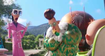 Yes. Coochy, coochy-- - Despicable Me 4