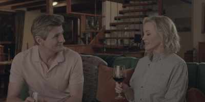 -Yes, Daisy, here's to you.
-[glasses clink] - Under the Vines