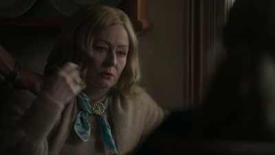 Yes, darling, yes.
Amy can put up the tree. - The Clearing
