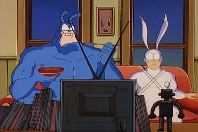 Yes destiny has her hand on my back - The Tick