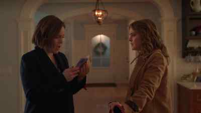 Yes, she did.
Um, he texted the whole crew... - Santa Tell Me