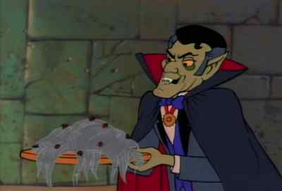 Yes and do have some spiderweb spaghetti - Scooby Doo and the Reluctant Werewolf